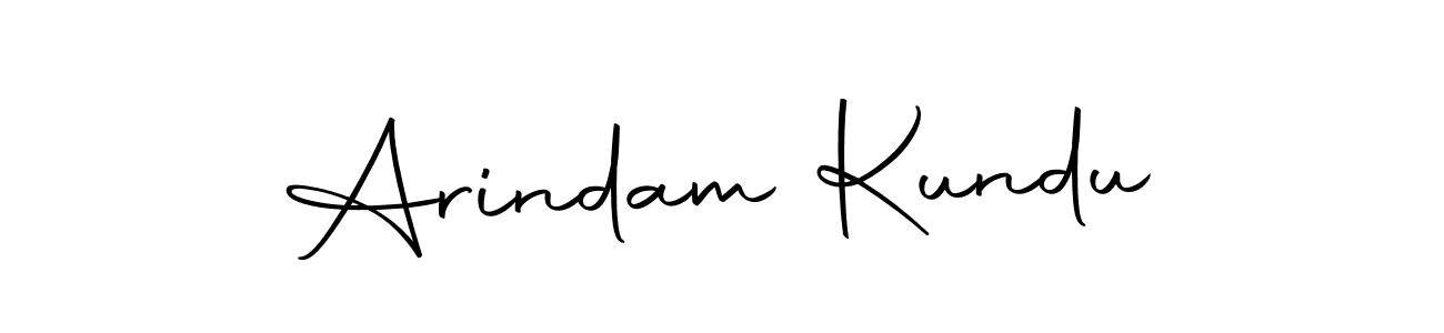 Create a beautiful signature design for name Arindam Kundu. With this signature (Autography-DOLnW) fonts, you can make a handwritten signature for free. Arindam Kundu signature style 10 images and pictures png