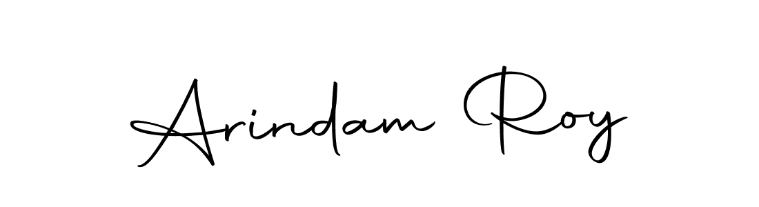 How to make Arindam Roy name signature. Use Autography-DOLnW style for creating short signs online. This is the latest handwritten sign. Arindam Roy signature style 10 images and pictures png