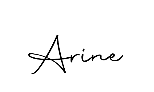 Similarly Autography-DOLnW is the best handwritten signature design. Signature creator online .You can use it as an online autograph creator for name Arine. Arine signature style 10 images and pictures png