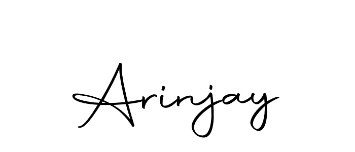 Arinjay stylish signature style. Best Handwritten Sign (Autography-DOLnW) for my name. Handwritten Signature Collection Ideas for my name Arinjay. Arinjay signature style 10 images and pictures png