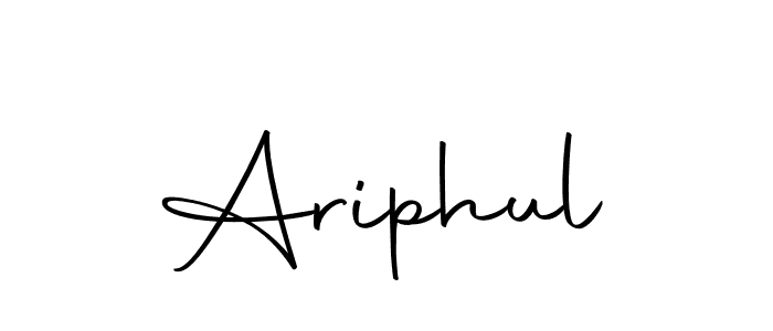 Similarly Autography-DOLnW is the best handwritten signature design. Signature creator online .You can use it as an online autograph creator for name Ariphul. Ariphul signature style 10 images and pictures png