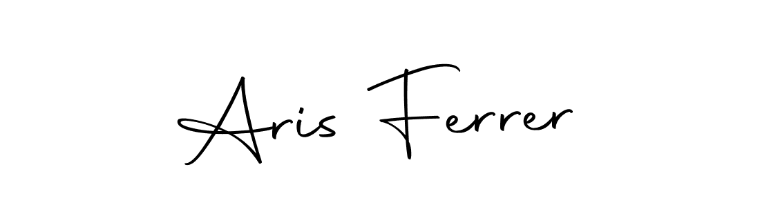 Use a signature maker to create a handwritten signature online. With this signature software, you can design (Autography-DOLnW) your own signature for name Aris Ferrer. Aris Ferrer signature style 10 images and pictures png
