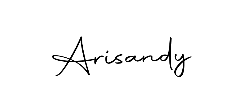 Make a beautiful signature design for name Arisandy. With this signature (Autography-DOLnW) style, you can create a handwritten signature for free. Arisandy signature style 10 images and pictures png