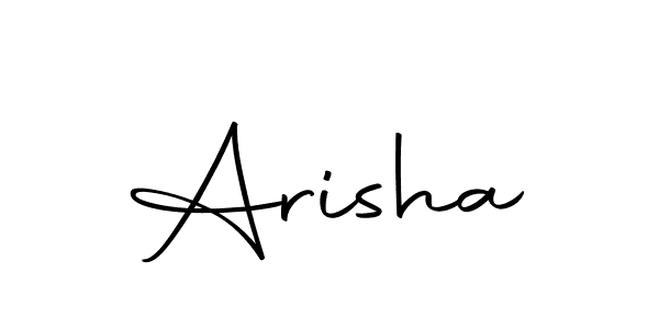Arisha stylish signature style. Best Handwritten Sign (Autography-DOLnW) for my name. Handwritten Signature Collection Ideas for my name Arisha. Arisha signature style 10 images and pictures png