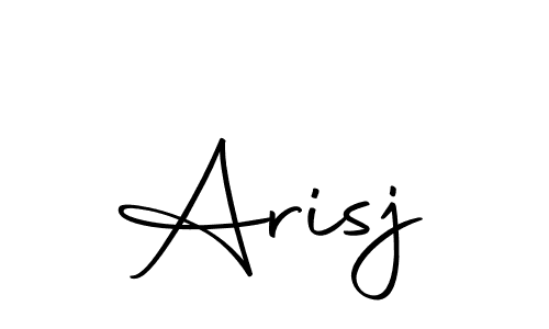 Create a beautiful signature design for name Arisj. With this signature (Autography-DOLnW) fonts, you can make a handwritten signature for free. Arisj signature style 10 images and pictures png