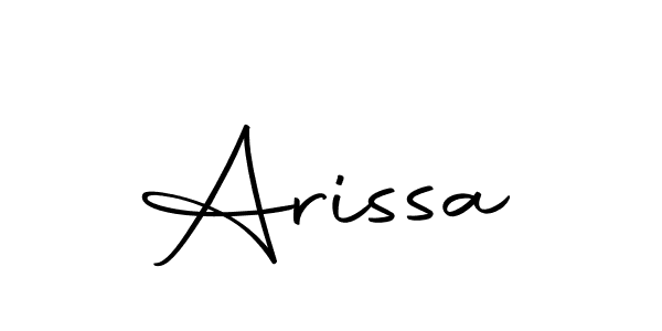 How to make Arissa signature? Autography-DOLnW is a professional autograph style. Create handwritten signature for Arissa name. Arissa signature style 10 images and pictures png