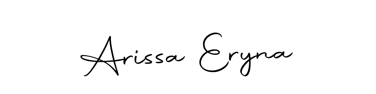 Autography-DOLnW is a professional signature style that is perfect for those who want to add a touch of class to their signature. It is also a great choice for those who want to make their signature more unique. Get Arissa Eryna name to fancy signature for free. Arissa Eryna signature style 10 images and pictures png