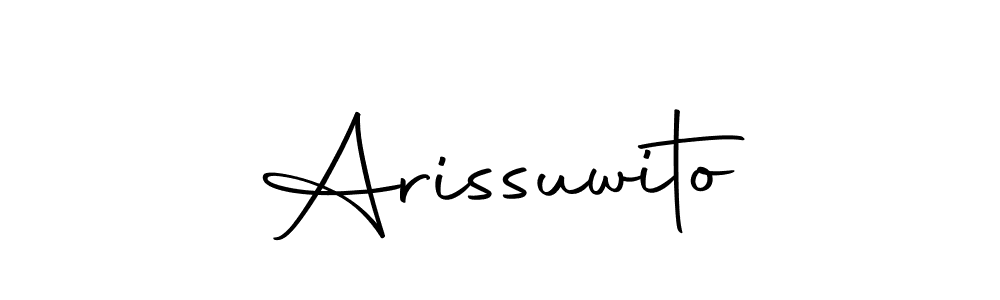 You can use this online signature creator to create a handwritten signature for the name Arissuwito. This is the best online autograph maker. Arissuwito signature style 10 images and pictures png