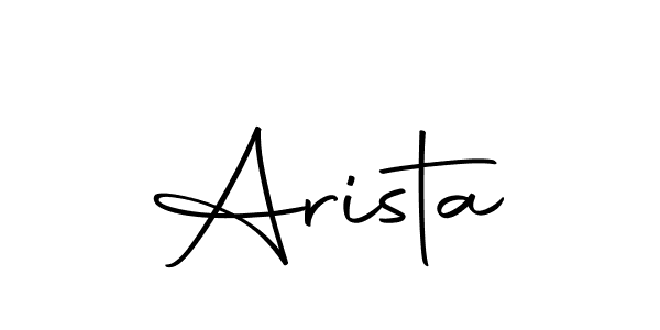 Create a beautiful signature design for name Arista. With this signature (Autography-DOLnW) fonts, you can make a handwritten signature for free. Arista signature style 10 images and pictures png