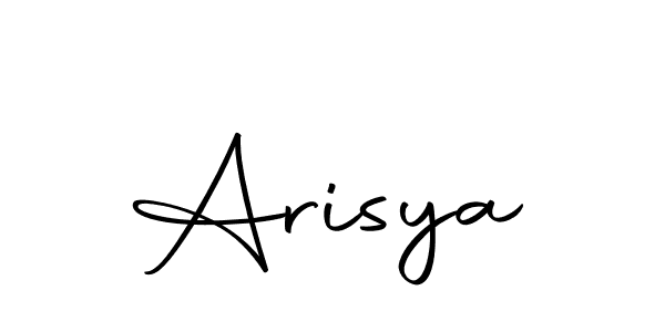 The best way (Autography-DOLnW) to make a short signature is to pick only two or three words in your name. The name Arisya include a total of six letters. For converting this name. Arisya signature style 10 images and pictures png