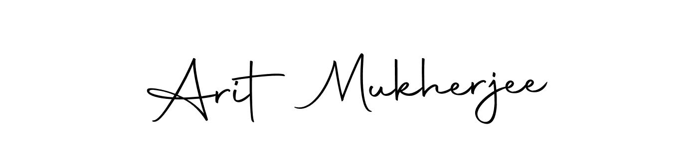 You should practise on your own different ways (Autography-DOLnW) to write your name (Arit Mukherjee) in signature. don't let someone else do it for you. Arit Mukherjee signature style 10 images and pictures png