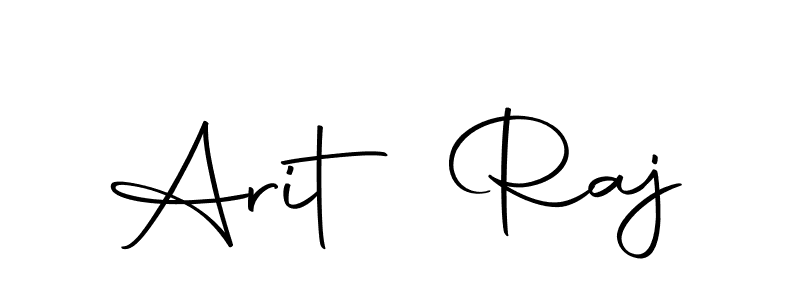 Arit Raj stylish signature style. Best Handwritten Sign (Autography-DOLnW) for my name. Handwritten Signature Collection Ideas for my name Arit Raj. Arit Raj signature style 10 images and pictures png