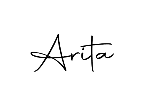 Arita stylish signature style. Best Handwritten Sign (Autography-DOLnW) for my name. Handwritten Signature Collection Ideas for my name Arita. Arita signature style 10 images and pictures png