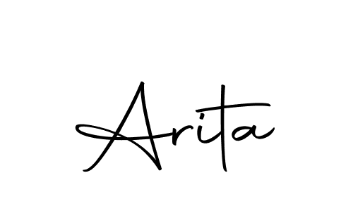 Arita stylish signature style. Best Handwritten Sign (Autography-DOLnW) for my name. Handwritten Signature Collection Ideas for my name Arita. Arita signature style 10 images and pictures png