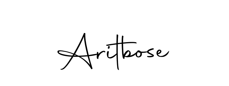 How to make Aritbose signature? Autography-DOLnW is a professional autograph style. Create handwritten signature for Aritbose name. Aritbose signature style 10 images and pictures png