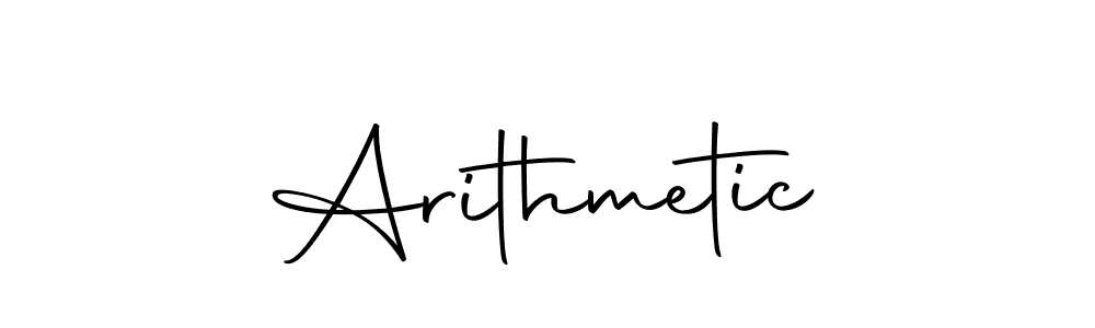 Similarly Autography-DOLnW is the best handwritten signature design. Signature creator online .You can use it as an online autograph creator for name Arithmetic. Arithmetic signature style 10 images and pictures png