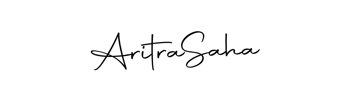 How to make Aritra  Saha name signature. Use Autography-DOLnW style for creating short signs online. This is the latest handwritten sign. Aritra  Saha signature style 10 images and pictures png