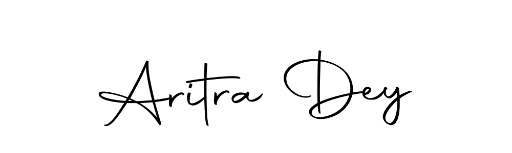 Create a beautiful signature design for name Aritra Dey. With this signature (Autography-DOLnW) fonts, you can make a handwritten signature for free. Aritra Dey signature style 10 images and pictures png