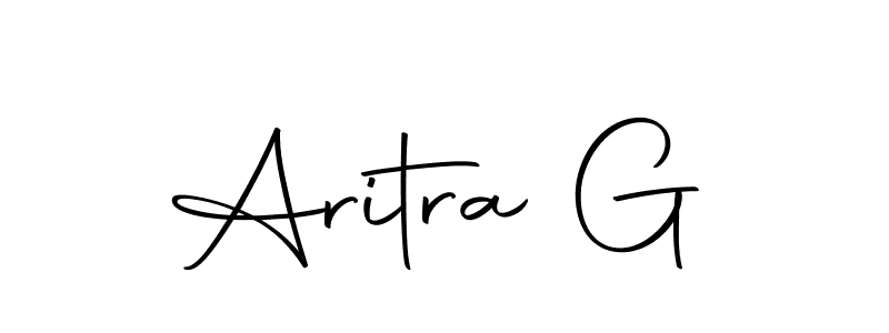 Aritra G stylish signature style. Best Handwritten Sign (Autography-DOLnW) for my name. Handwritten Signature Collection Ideas for my name Aritra G. Aritra G signature style 10 images and pictures png