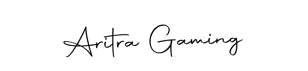 You should practise on your own different ways (Autography-DOLnW) to write your name (Aritra Gaming) in signature. don't let someone else do it for you. Aritra Gaming signature style 10 images and pictures png