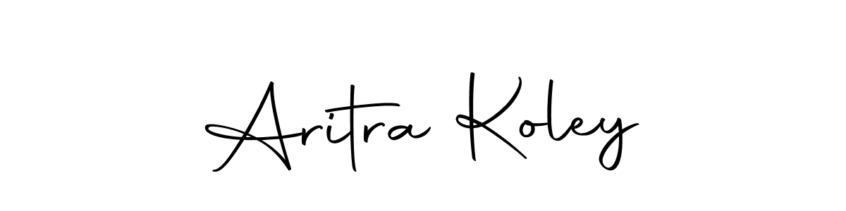 Aritra Koley stylish signature style. Best Handwritten Sign (Autography-DOLnW) for my name. Handwritten Signature Collection Ideas for my name Aritra Koley. Aritra Koley signature style 10 images and pictures png