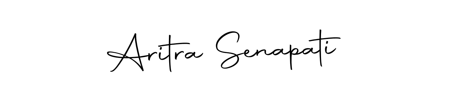 How to make Aritra Senapati name signature. Use Autography-DOLnW style for creating short signs online. This is the latest handwritten sign. Aritra Senapati signature style 10 images and pictures png