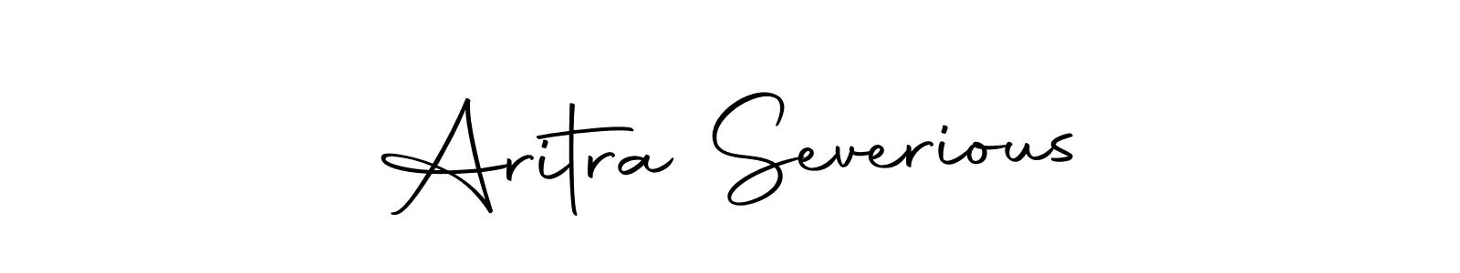 Autography-DOLnW is a professional signature style that is perfect for those who want to add a touch of class to their signature. It is also a great choice for those who want to make their signature more unique. Get Aritra Severious name to fancy signature for free. Aritra Severious signature style 10 images and pictures png