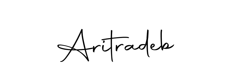 Make a beautiful signature design for name Aritradeb. With this signature (Autography-DOLnW) style, you can create a handwritten signature for free. Aritradeb signature style 10 images and pictures png
