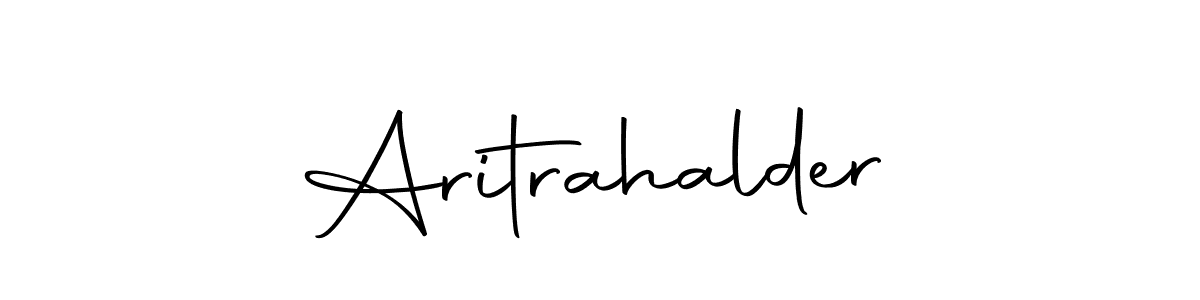 Make a beautiful signature design for name Aritrahalder. Use this online signature maker to create a handwritten signature for free. Aritrahalder signature style 10 images and pictures png