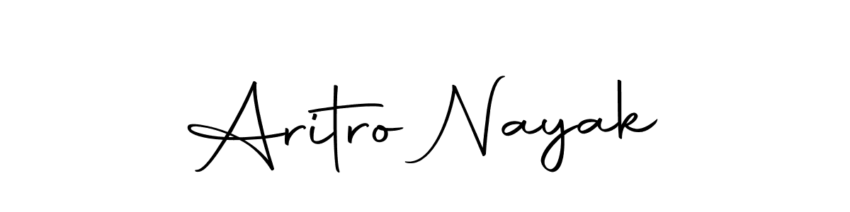 if you are searching for the best signature style for your name Aritro Nayak. so please give up your signature search. here we have designed multiple signature styles  using Autography-DOLnW. Aritro Nayak signature style 10 images and pictures png