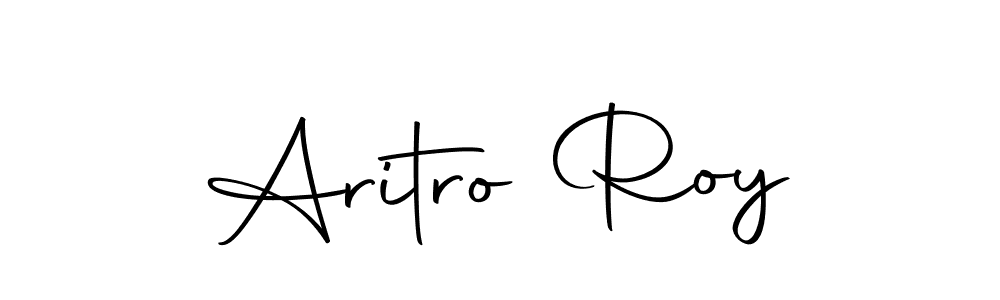 You can use this online signature creator to create a handwritten signature for the name Aritro Roy. This is the best online autograph maker. Aritro Roy signature style 10 images and pictures png