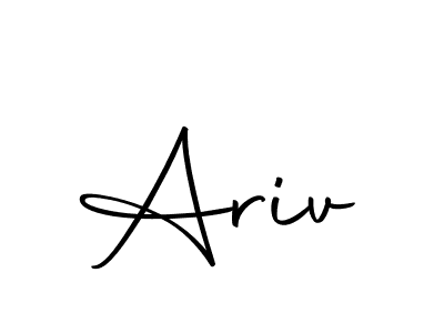 How to make Ariv signature? Autography-DOLnW is a professional autograph style. Create handwritten signature for Ariv name. Ariv signature style 10 images and pictures png