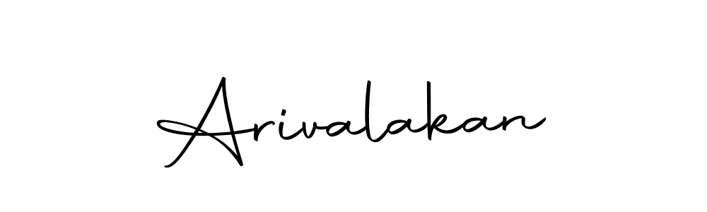 Arivalakan stylish signature style. Best Handwritten Sign (Autography-DOLnW) for my name. Handwritten Signature Collection Ideas for my name Arivalakan. Arivalakan signature style 10 images and pictures png
