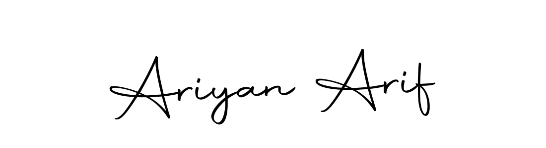 Once you've used our free online signature maker to create your best signature Autography-DOLnW style, it's time to enjoy all of the benefits that Ariyan Arif name signing documents. Ariyan Arif signature style 10 images and pictures png