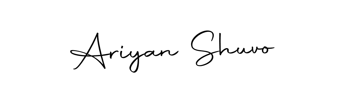 Once you've used our free online signature maker to create your best signature Autography-DOLnW style, it's time to enjoy all of the benefits that Ariyan Shuvo name signing documents. Ariyan Shuvo signature style 10 images and pictures png