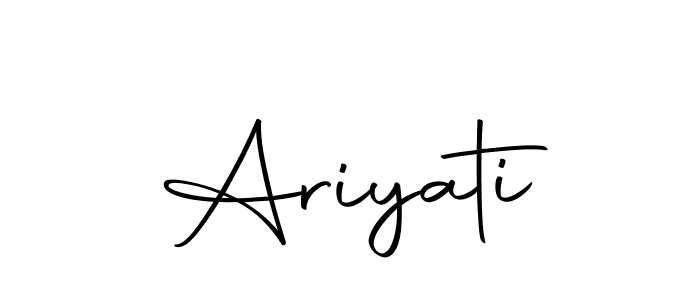 The best way (Autography-DOLnW) to make a short signature is to pick only two or three words in your name. The name Ariyati include a total of six letters. For converting this name. Ariyati signature style 10 images and pictures png