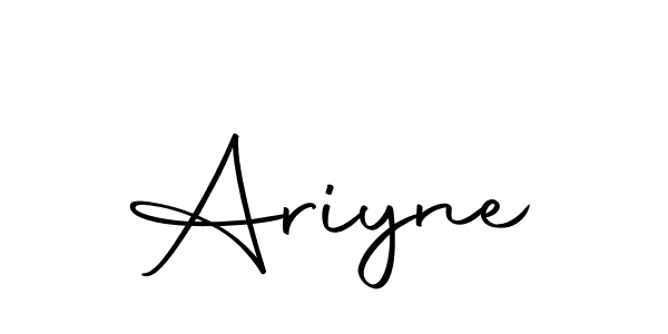 Similarly Autography-DOLnW is the best handwritten signature design. Signature creator online .You can use it as an online autograph creator for name Ariyne. Ariyne signature style 10 images and pictures png