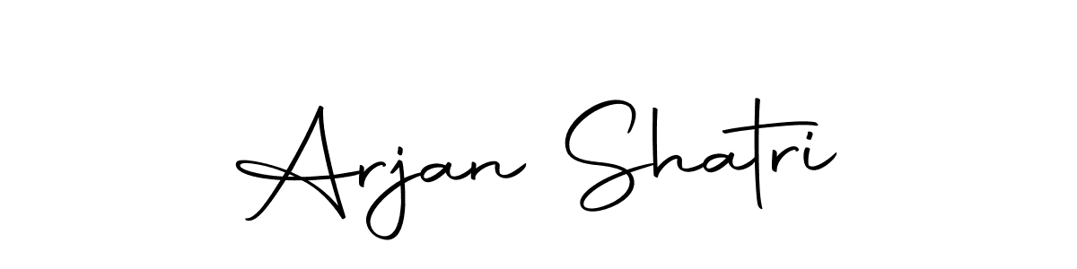 Make a beautiful signature design for name Arjan Shatri. Use this online signature maker to create a handwritten signature for free. Arjan Shatri signature style 10 images and pictures png