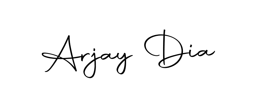 You can use this online signature creator to create a handwritten signature for the name Arjay Dia. This is the best online autograph maker. Arjay Dia signature style 10 images and pictures png