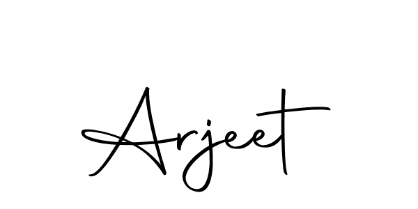 The best way (Autography-DOLnW) to make a short signature is to pick only two or three words in your name. The name Arjeet include a total of six letters. For converting this name. Arjeet signature style 10 images and pictures png