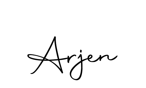 You can use this online signature creator to create a handwritten signature for the name Arjen. This is the best online autograph maker. Arjen signature style 10 images and pictures png