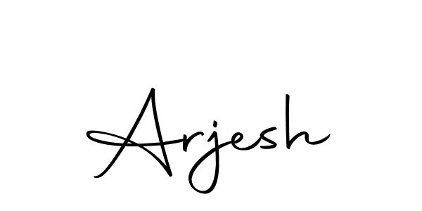 How to make Arjesh signature? Autography-DOLnW is a professional autograph style. Create handwritten signature for Arjesh name. Arjesh signature style 10 images and pictures png