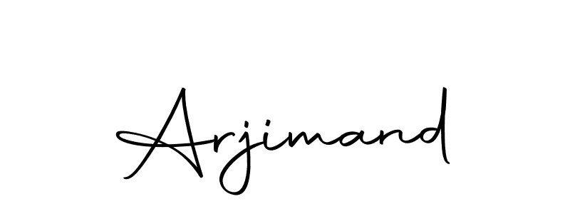 Arjimand stylish signature style. Best Handwritten Sign (Autography-DOLnW) for my name. Handwritten Signature Collection Ideas for my name Arjimand. Arjimand signature style 10 images and pictures png