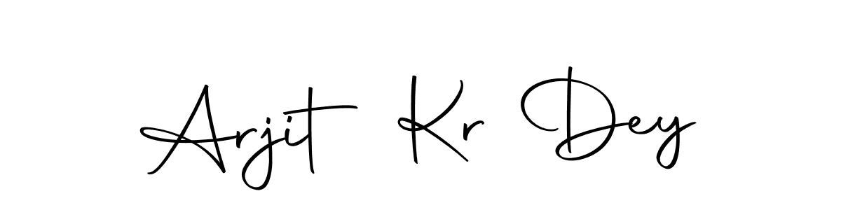 You should practise on your own different ways (Autography-DOLnW) to write your name (Arjit Kr Dey) in signature. don't let someone else do it for you. Arjit Kr Dey signature style 10 images and pictures png