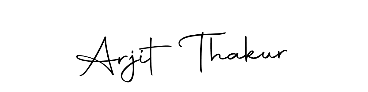 You can use this online signature creator to create a handwritten signature for the name Arjit Thakur. This is the best online autograph maker. Arjit Thakur signature style 10 images and pictures png