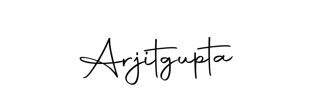 Make a beautiful signature design for name Arjitgupta. With this signature (Autography-DOLnW) style, you can create a handwritten signature for free. Arjitgupta signature style 10 images and pictures png