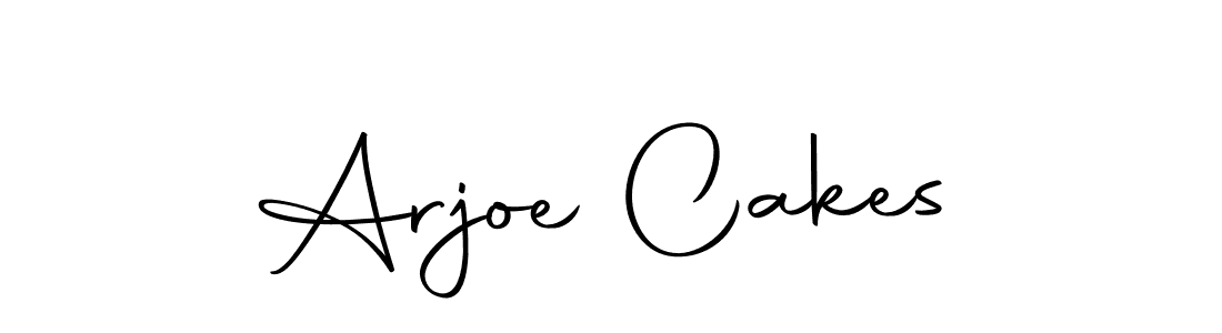 The best way (Autography-DOLnW) to make a short signature is to pick only two or three words in your name. The name Arjoe Cakes include a total of six letters. For converting this name. Arjoe Cakes signature style 10 images and pictures png