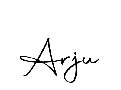 It looks lik you need a new signature style for name Arju. Design unique handwritten (Autography-DOLnW) signature with our free signature maker in just a few clicks. Arju signature style 10 images and pictures png