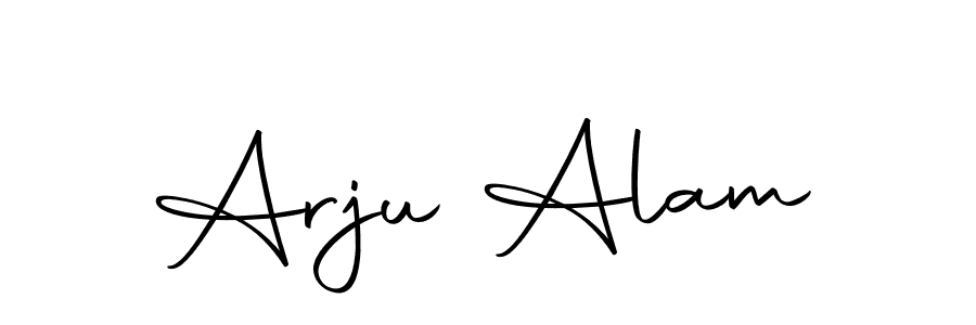 The best way (Autography-DOLnW) to make a short signature is to pick only two or three words in your name. The name Arju Alam include a total of six letters. For converting this name. Arju Alam signature style 10 images and pictures png