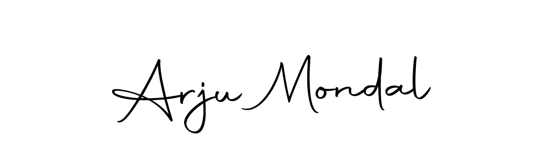 Create a beautiful signature design for name Arju Mondal. With this signature (Autography-DOLnW) fonts, you can make a handwritten signature for free. Arju Mondal signature style 10 images and pictures png